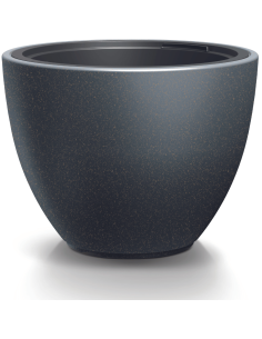 Donica duża mrozoodporna okrągła Hera 57 cm - antracyt