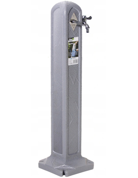 Słupek z zaworem - kolor granit