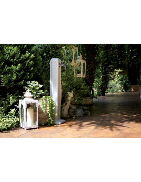 Słupek z zaworem - kolor granit