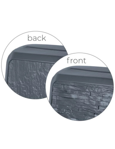 Deszczownica zbiornik na wodę - antracyt