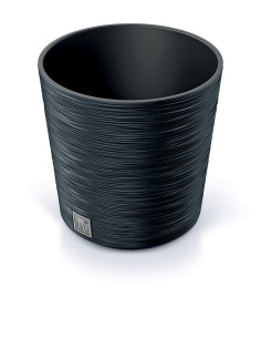 Doniczka okrągła Forum 25 cm - antracyt