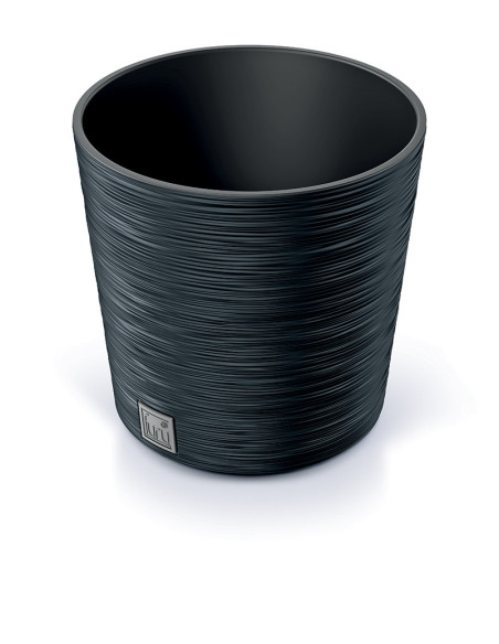 Doniczka okrągła Forum 25 cm - antracyt