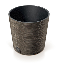 Doniczka okrągła Forum 25 cm - kawa