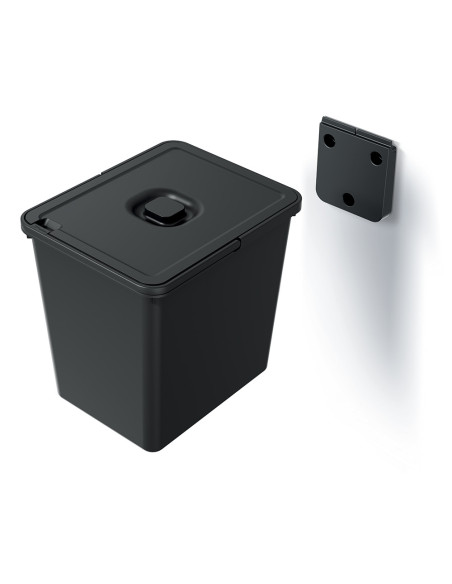 Wieszak ścienny do koszy na śmieci typu Herkules