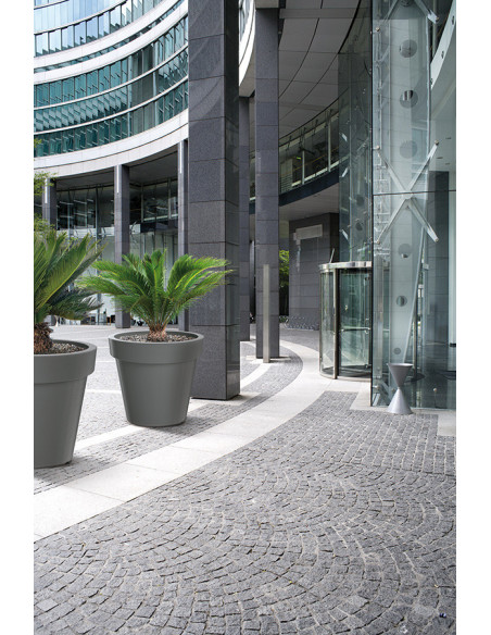 Doniczka okrągła Lexi 99,5 cm - antracyt