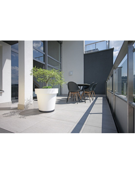 Doniczka  okrągła Lexi 80 cm - biała