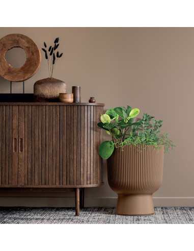 Doniczka Molly 23,9 cm - rustykalna cegła