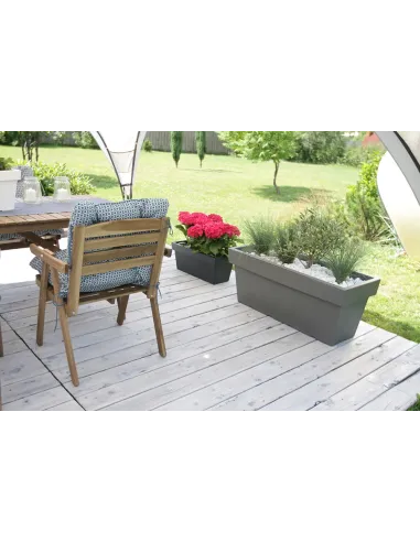 Doniczka Lola 99,2 cm - antracyt