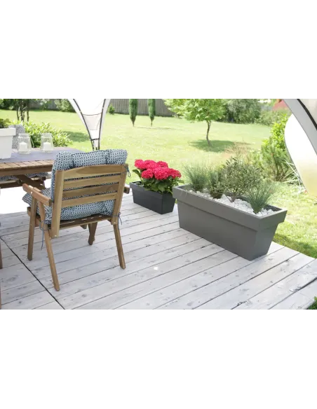 Doniczka Lola 99,2 cm - antracyt